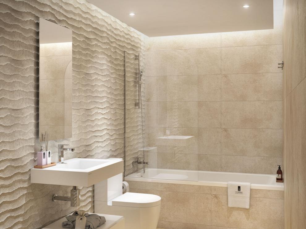 Todas las viviendas tienen un mínimo de dos baños.