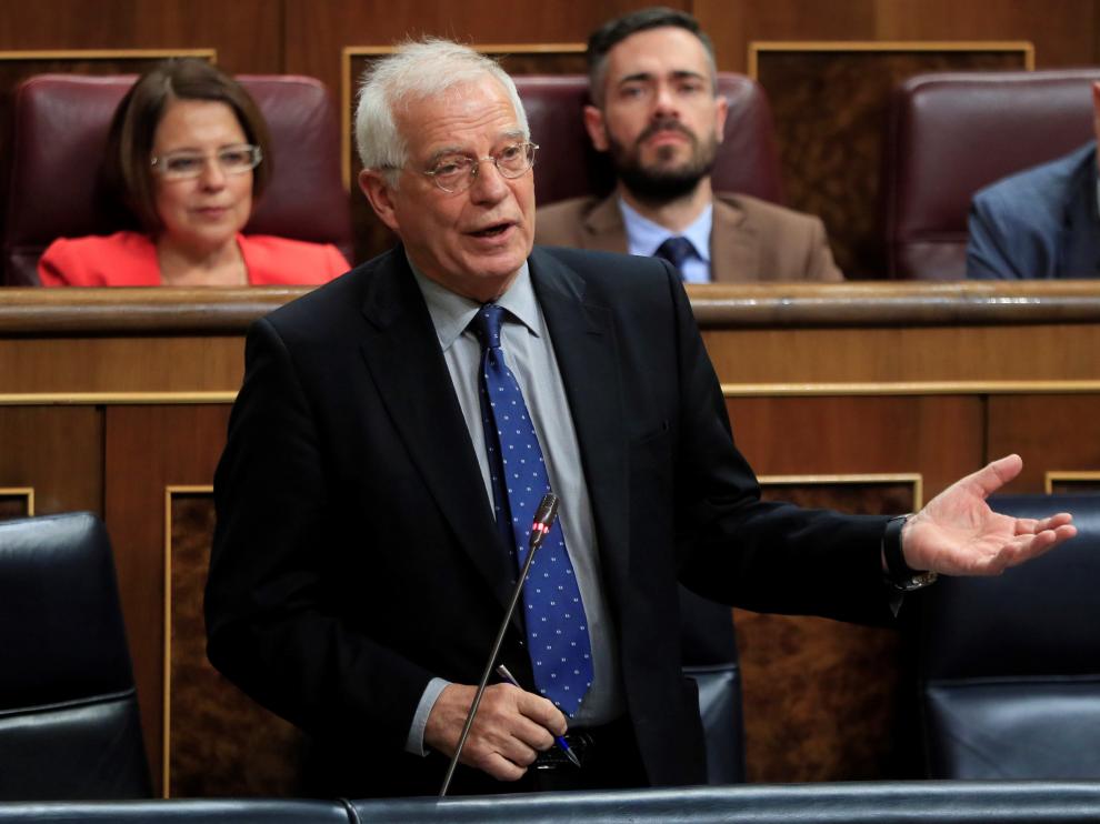 El ministro de Asuntos Exteriores, Josep Borrell.