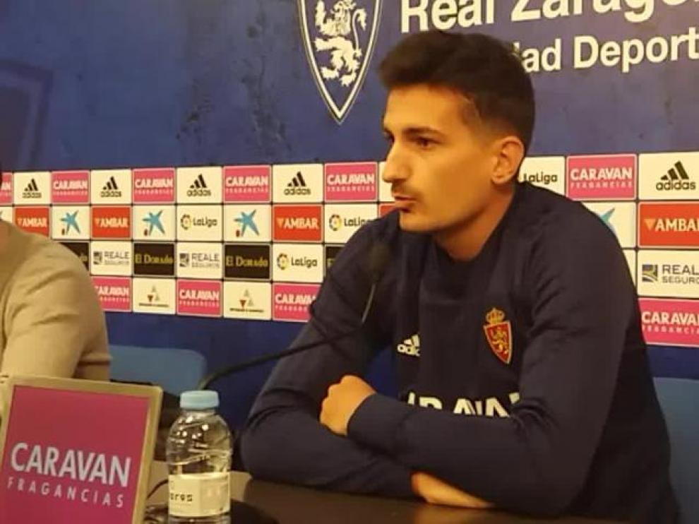 Álex Muñoz, Real Zaragoza: "Tenemos capacidad para dar la vuelta a esta situación"