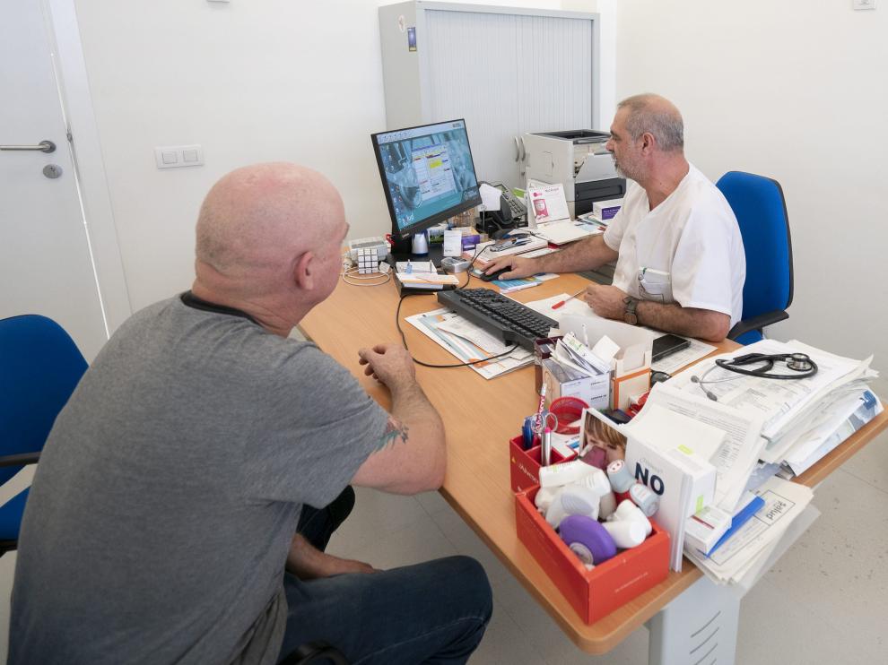 Consulta en el centro de salud Ensanche de Teruel