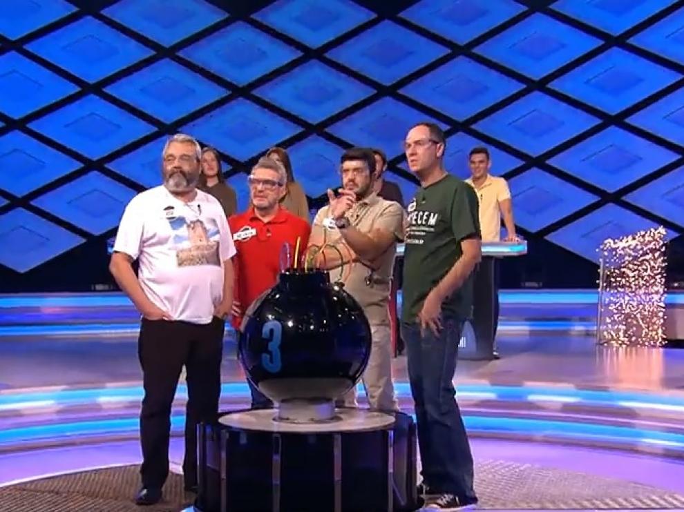 Los Lobos, en acción durante un programa.