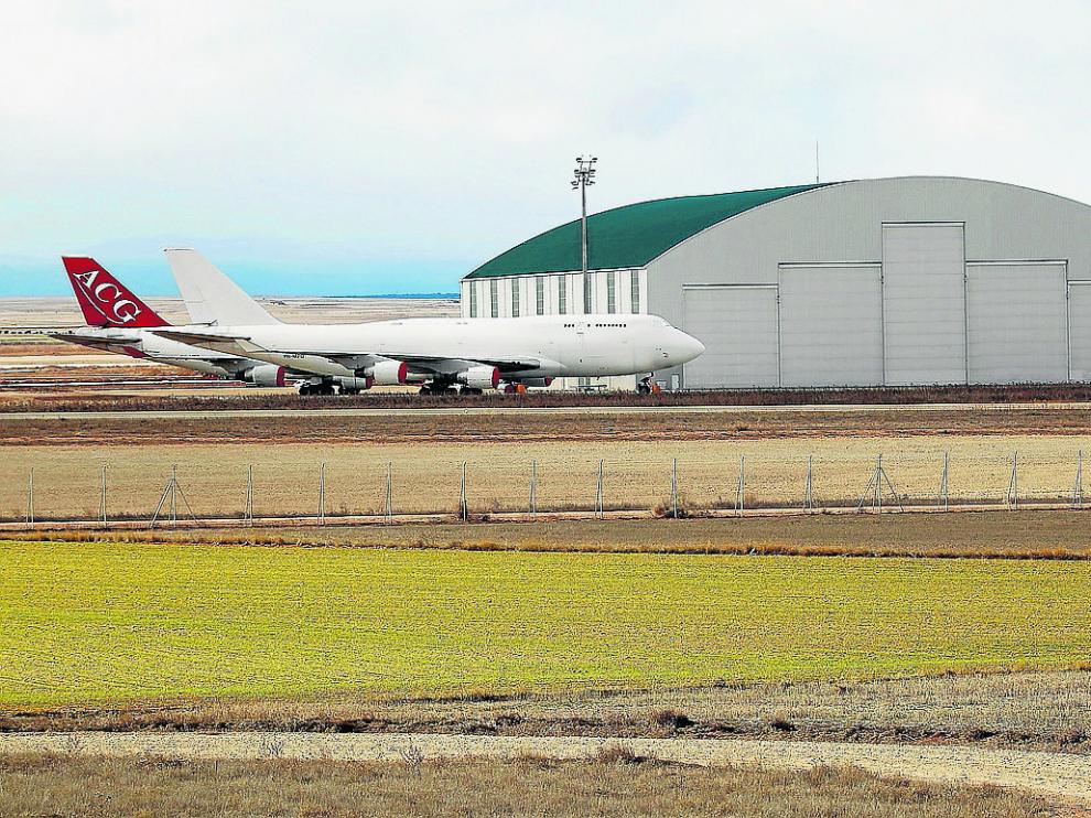 La nueva nave triplicará la superficie del principal hangar existente actualmente, en la imagen.