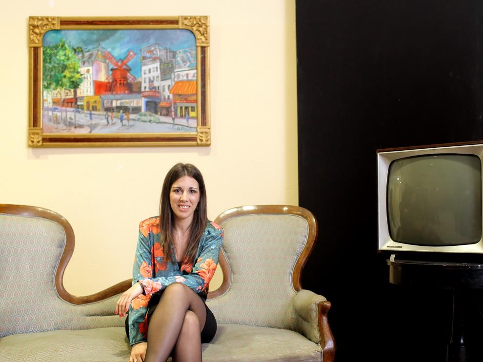 La joven historiadora zaragozana Ana Asión Suñer, autora de 'El cambio ya está aquí'.