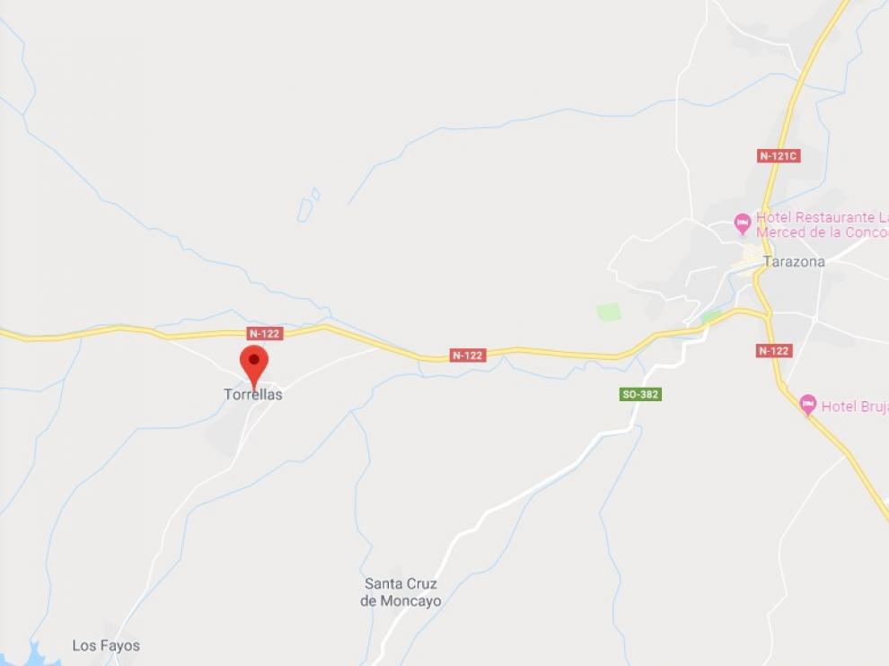El cuerpo fue hallado este lunes en un paraje conocido como Los Lombacos, en Torrellas.