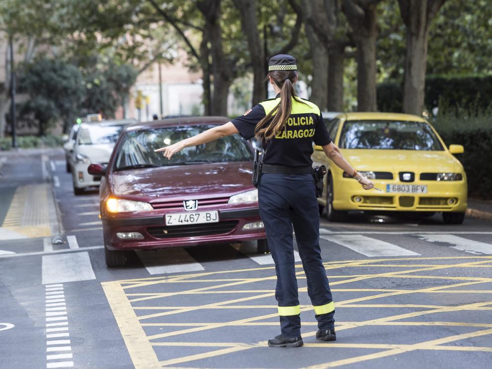 Las mujeres en la plantilla de la Policía Local de Zaragoza suponen un 13,4% de los efectivos.