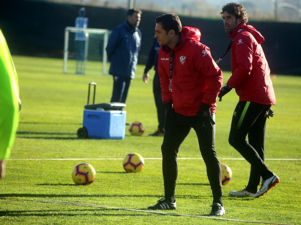 Francisco, durante un entrenamiento.