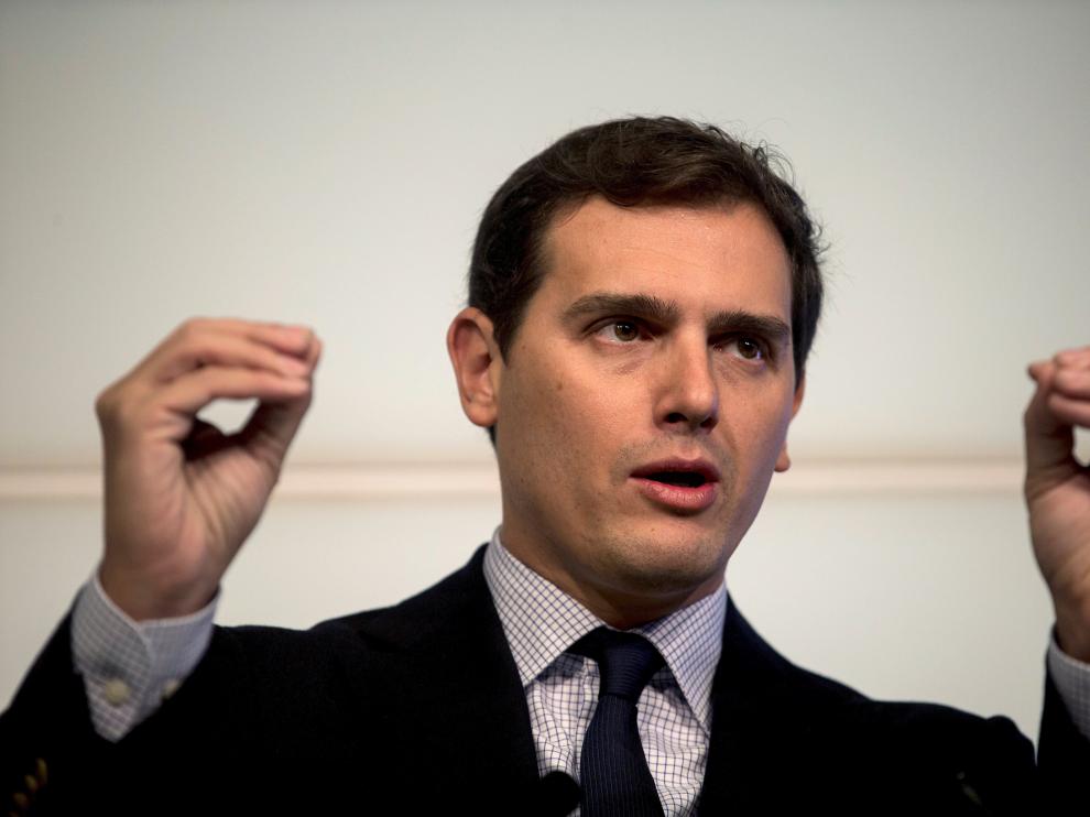 El líder de Ciudadanos, Albert Rivera.