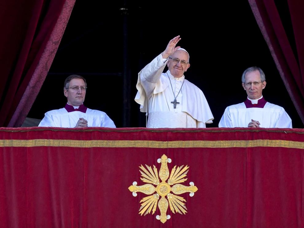 El Papa Francisco en el balcón del Vaticano