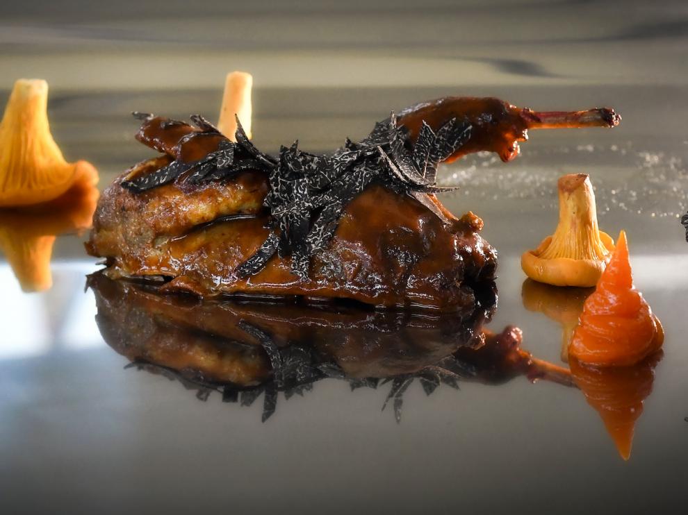 Uno de los platos que conforman el menú de Nochevieja.