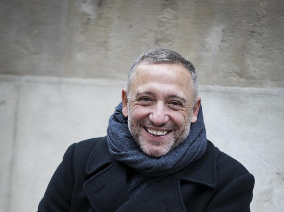 Nacho García Velilla, en Zaragoza, su ciudad natal.