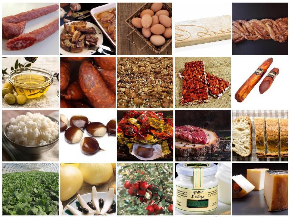 Son veinte los alimentos aragoneses que cuentan con esta marca de calidad propiedad del Gobierno de Aragón.