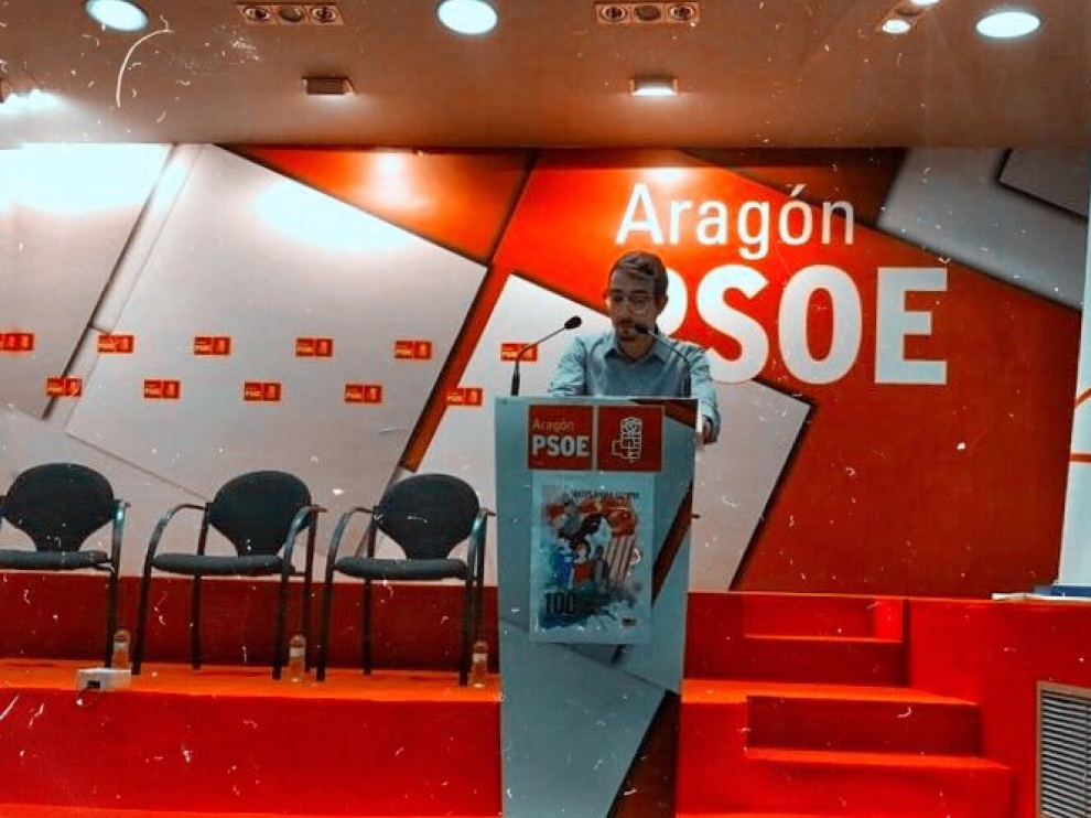 Imagen de Álvaro Lombardo obtenida de su cuenta de Twitter.