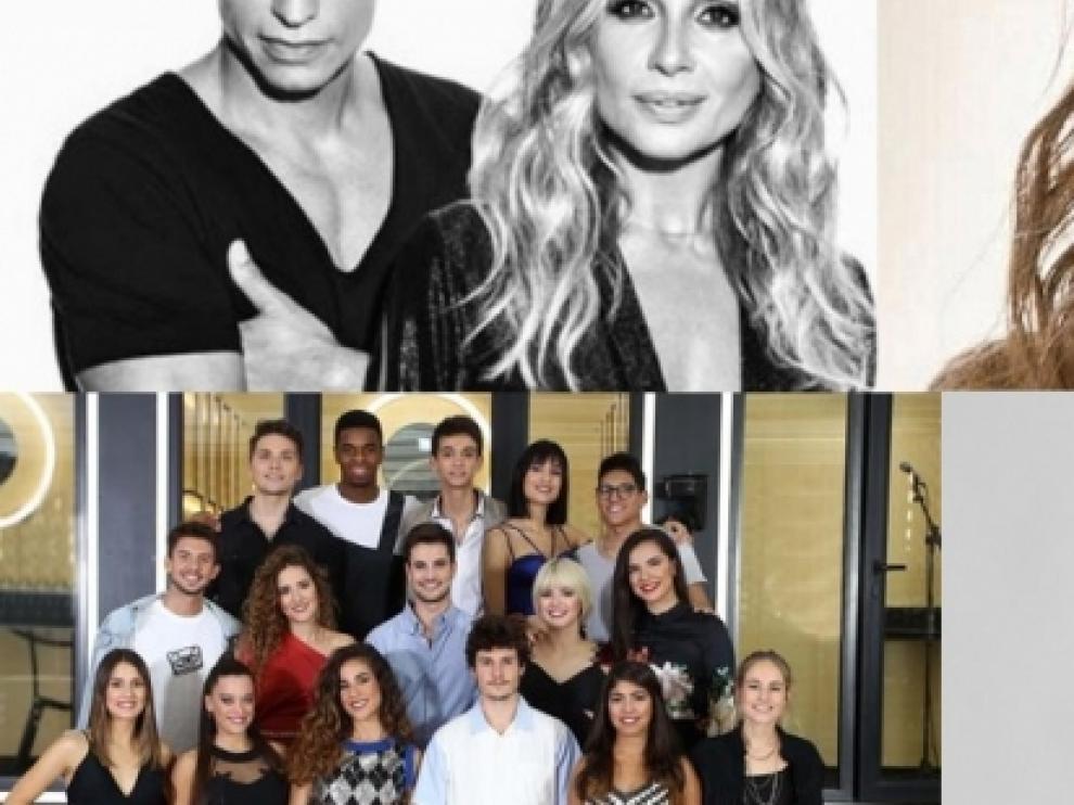 Marta Sánchez y Carlos Baute, Ana Guerra, Blas Cantó y los concursantes de OT 2018