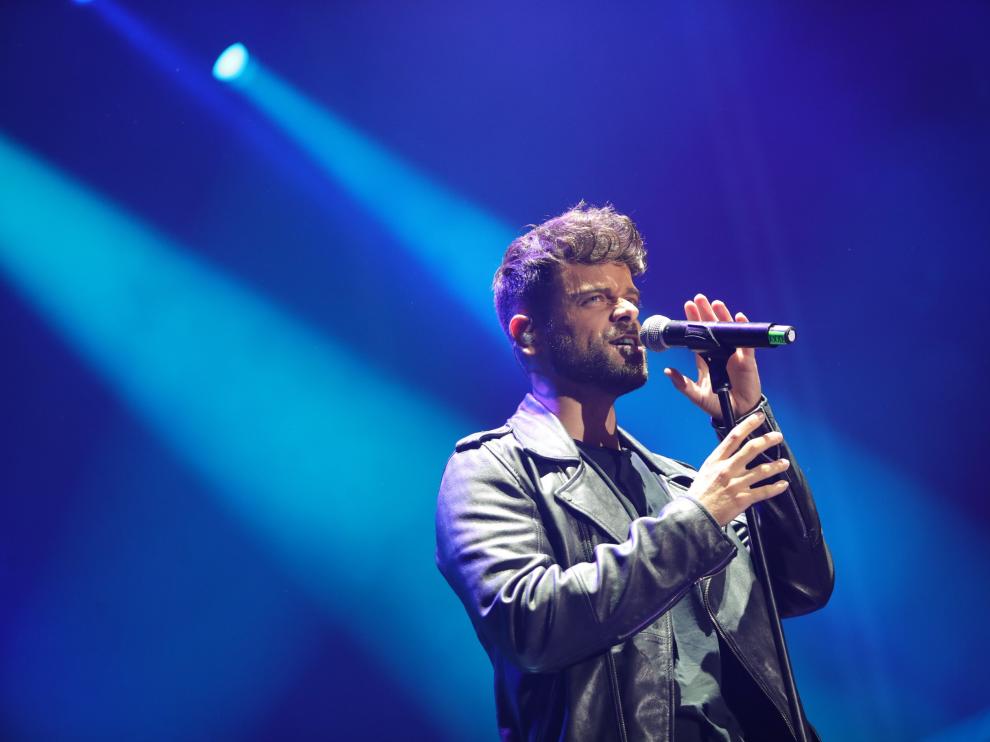 El cantante visitó Zaragoza el pasado mes de octubre con motivo de las Fiestas del Pilar 2018.