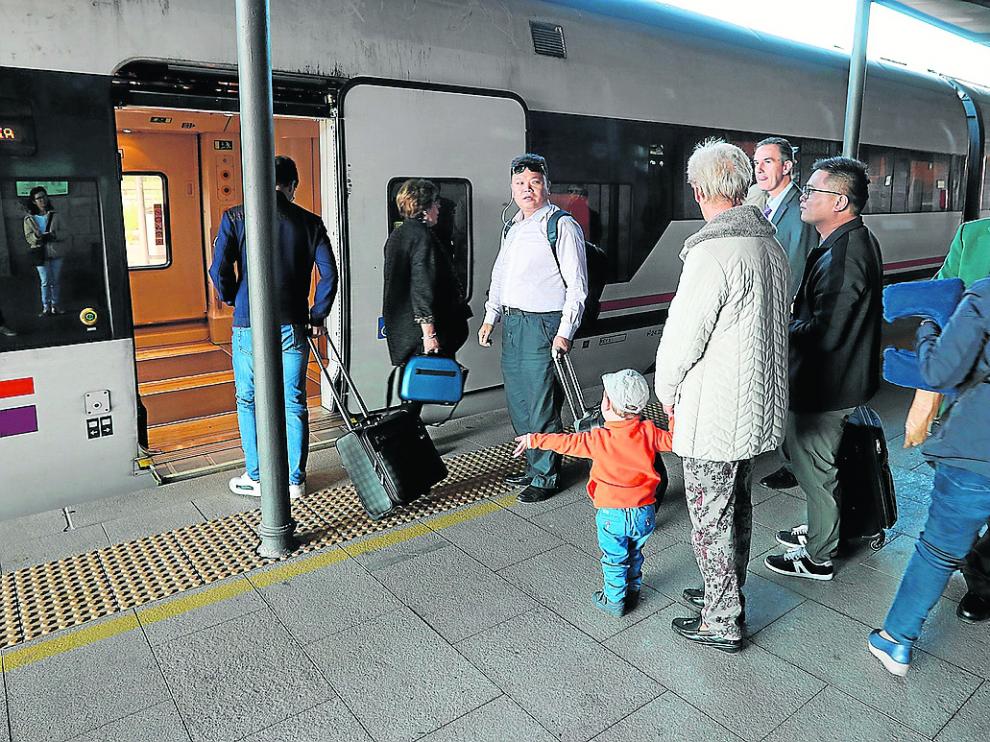 Avería mecánica de un 'tamagotchi' en octubre en la estación de tren de Teruel