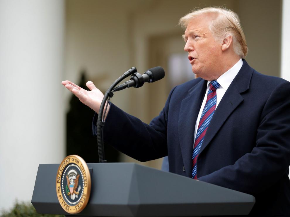 El presidente de Estados Unidos, Donald Trump.