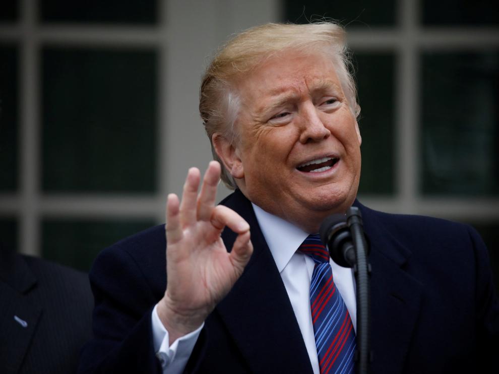 El presidente de Estados Unidos, Donald Trump.