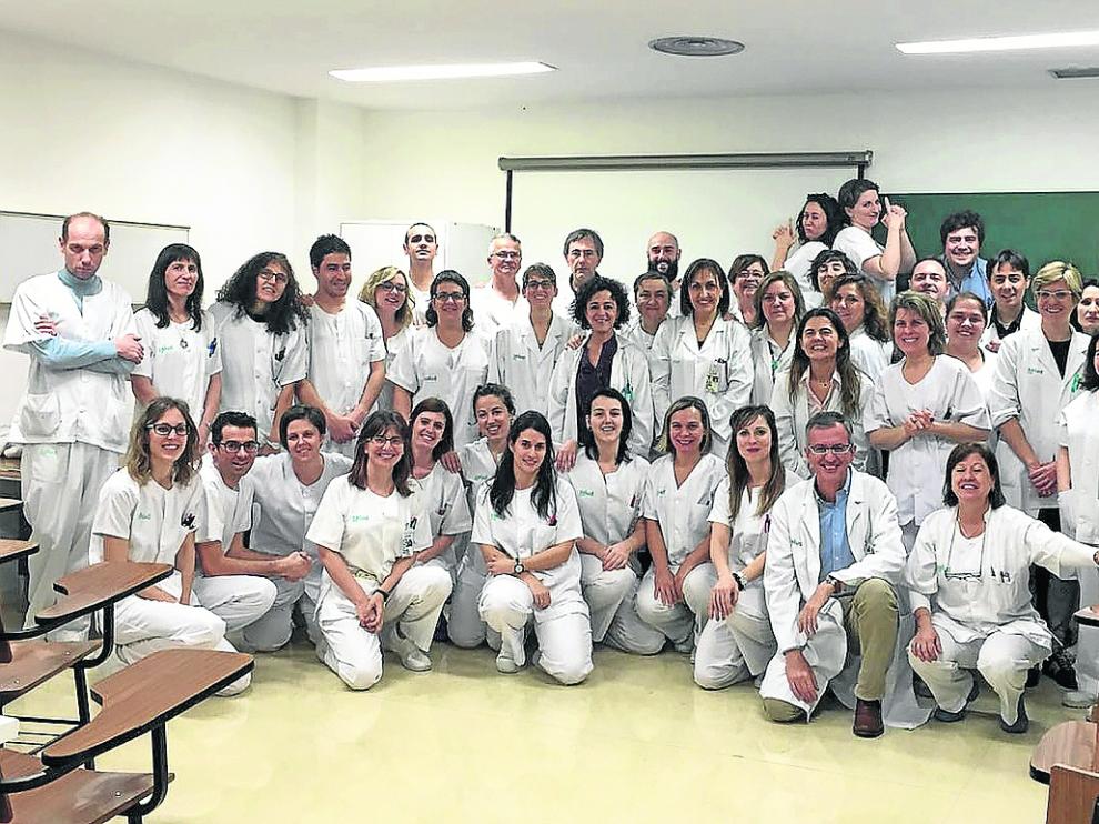 El equipo de Anatomía Patológica del Servet está conformado por unos sesenta profesionales.