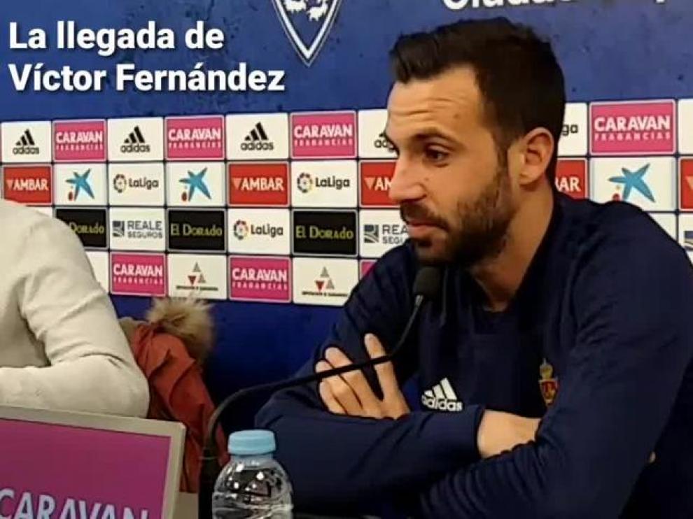 Guitián, del Real Zaragoza: "Víctor ha dado con la tecla"
