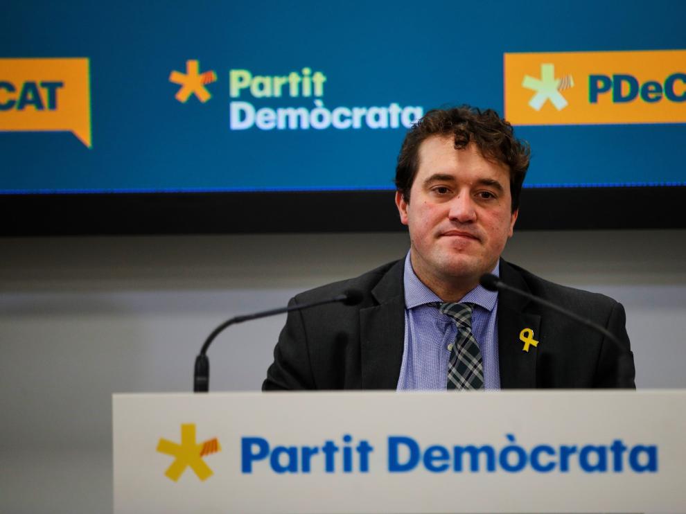 El presidente del PDeCAT, David Bonvehí