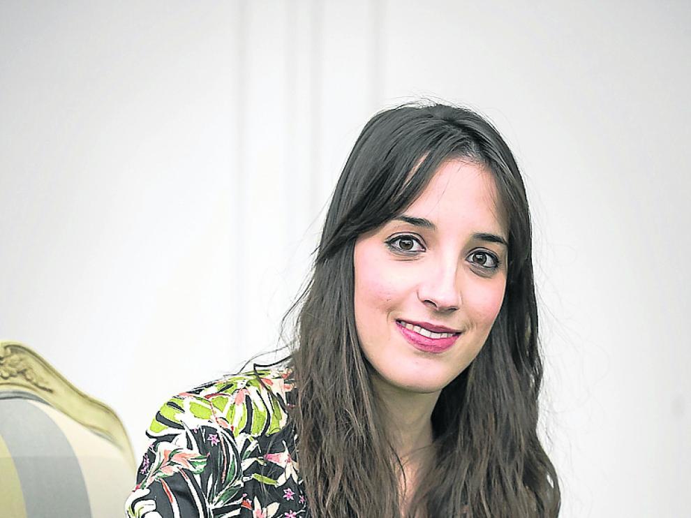 La jueza Carlota Alonso Benito, ayer en Heraldo.