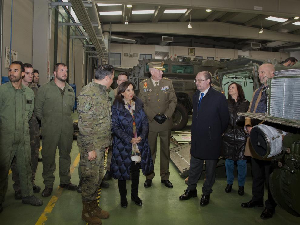 La DGA y Defensa renuevan convenios por 2,3 millones para mejorar la empleabilidad y la formación de personal militar