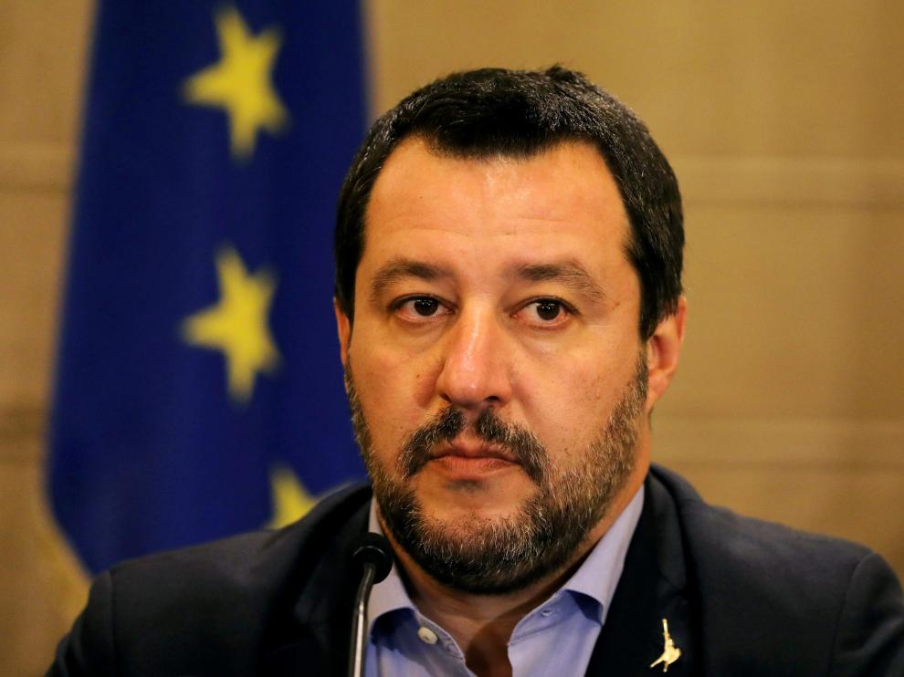 El ministro del Interior italiano, Matteo Salvini, dijo estar preocupado por el problema de las sectas satánicas.