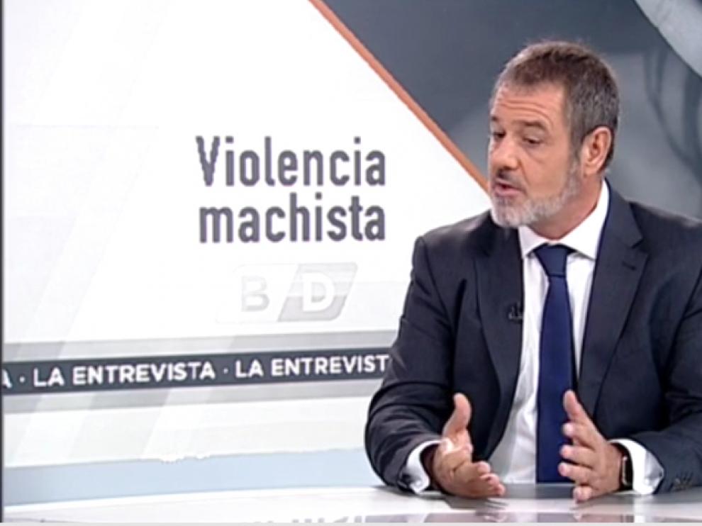 Muñoz, abogado experto en Derecho Penal, en una de sus intervenciones en la televisión autonómica.
