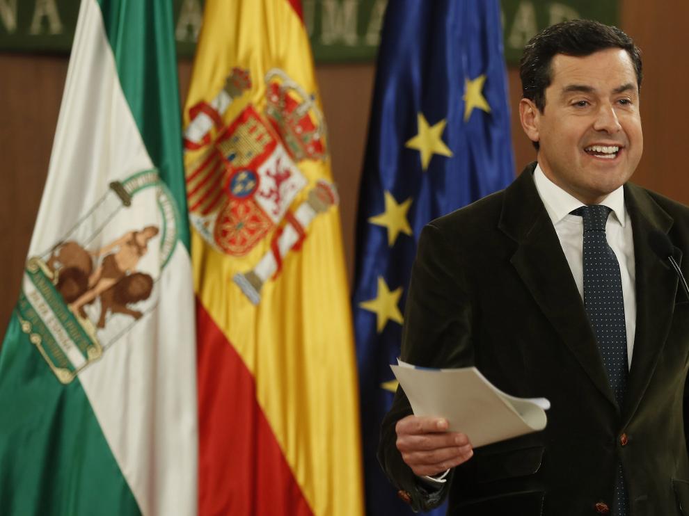 Juanma Moreno en una imagen de archivo.