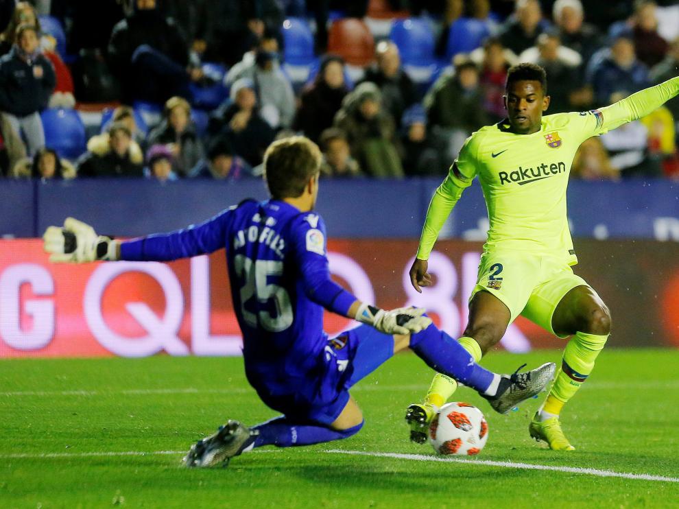 Levante 2 - Barcelona 1.
