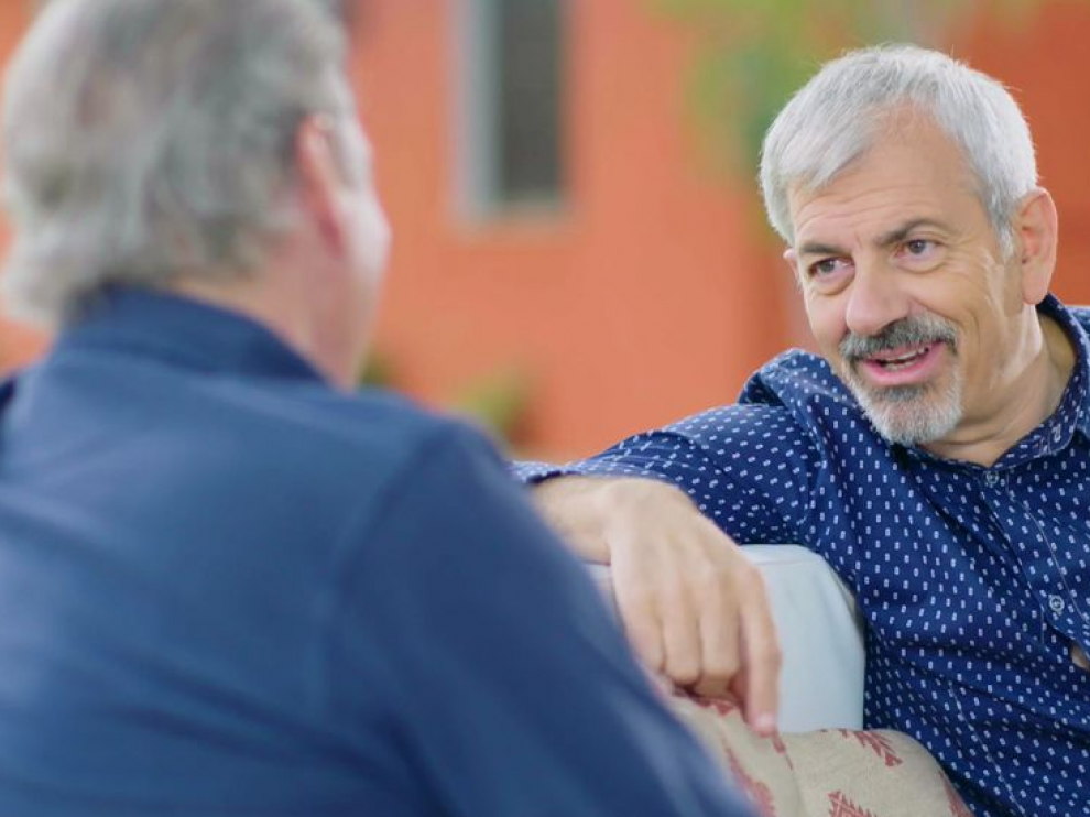 Carlos Sobera en el programa de Bertín Osborne.