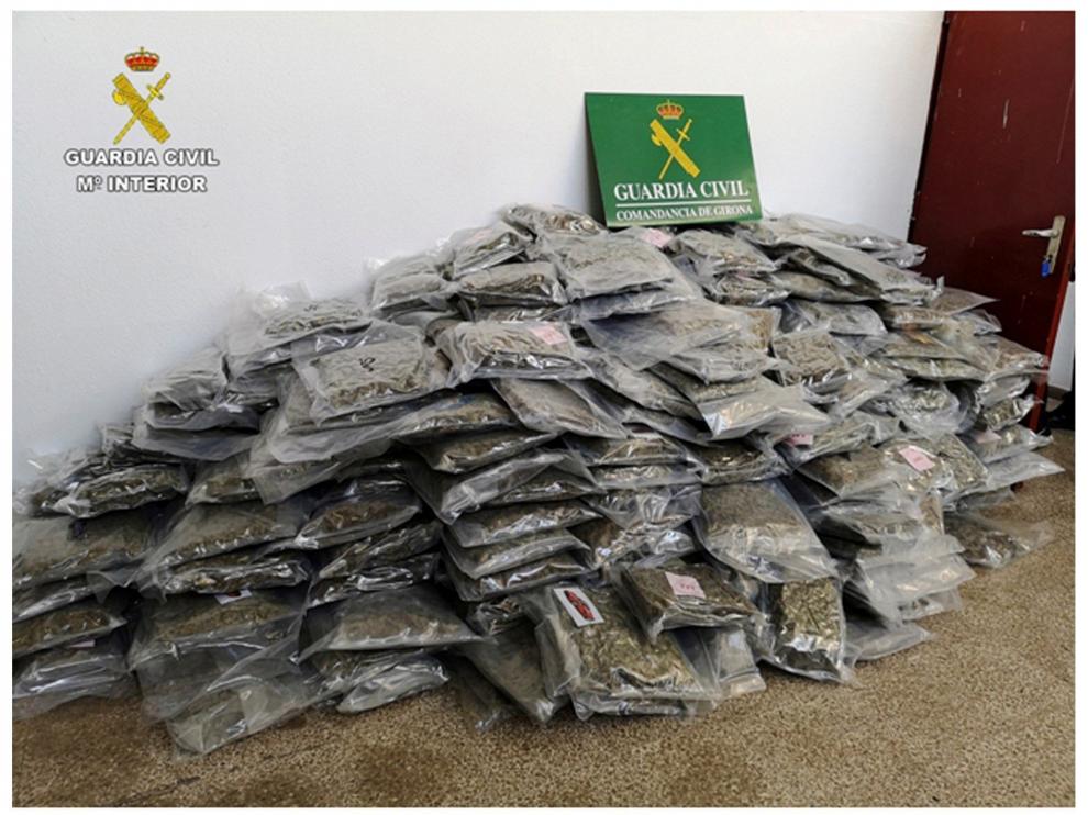La marihuana se enviaba a Reino Unido y Holanda.