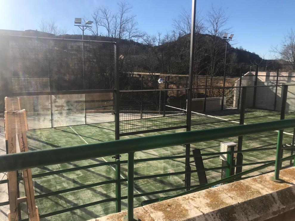 Nueva pista de Pádel de San Miguel de Cinca
