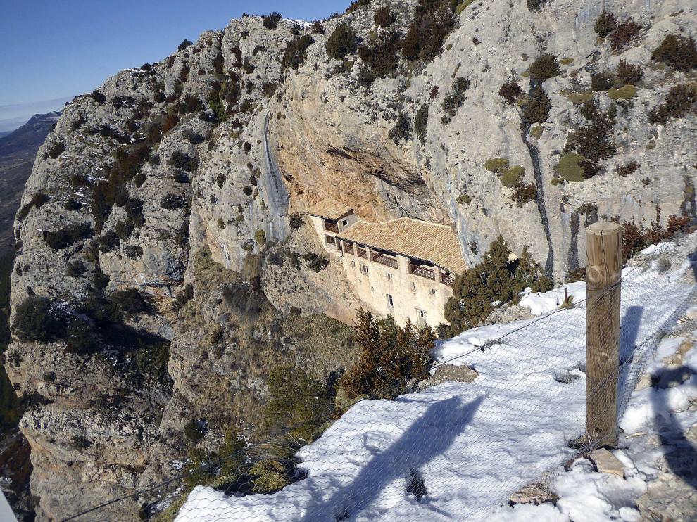 Ermita de la Virgen de la Peña, la roca habitada para la oración.