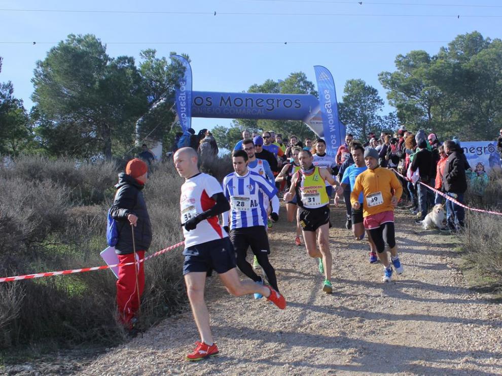 Gran día deportivo y solidario en Bujaraloz