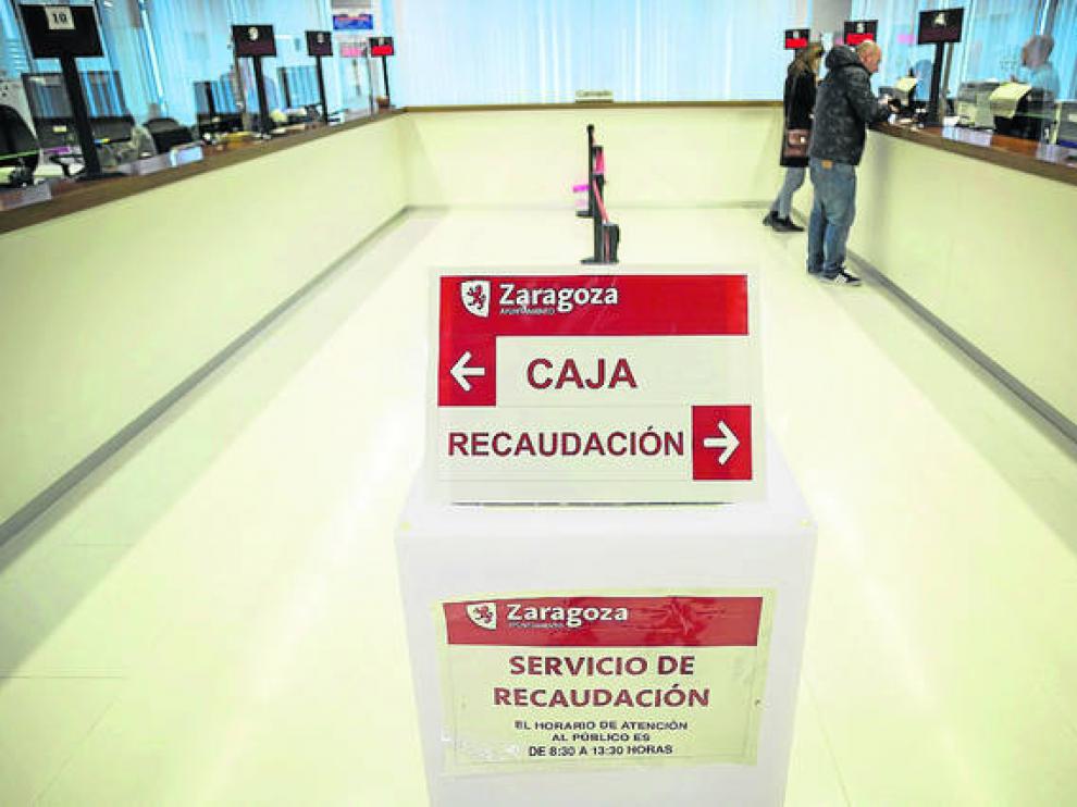 Dependencias de la Agencia Tributaria Municipal del Ayuntamiento de Zaragoza
