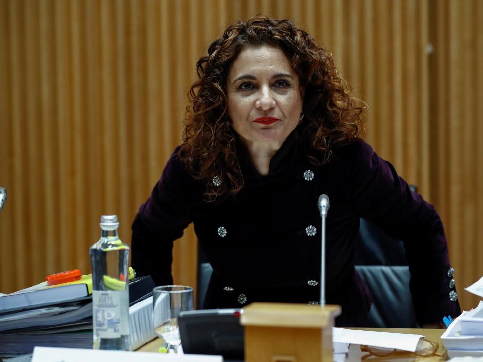 La ministra de Hacienda, María Jesús Montero.