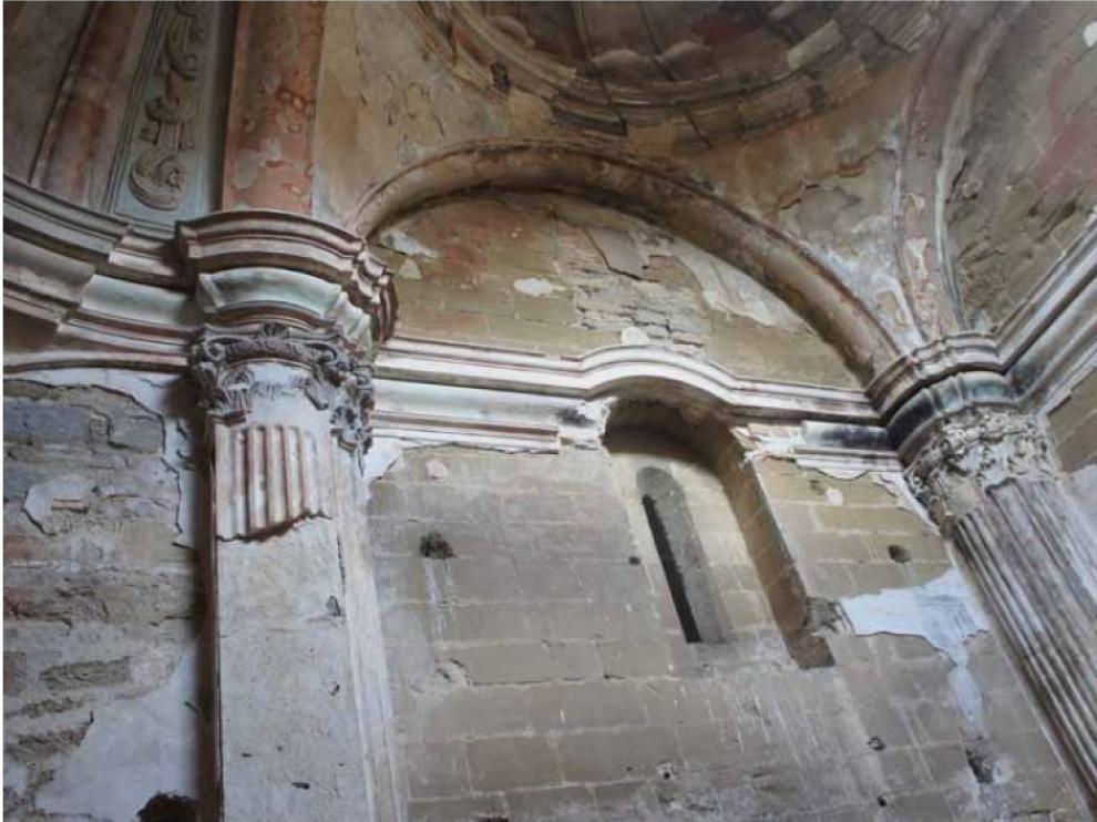 La capilla lleva años cerrada debido a su estado