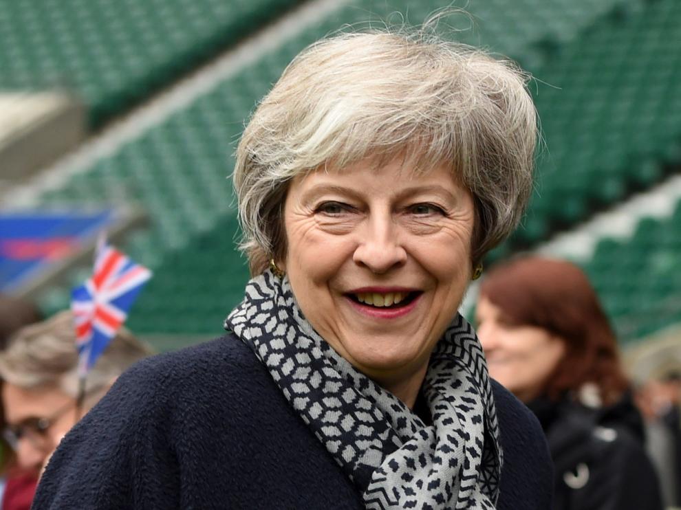 Theresa May.