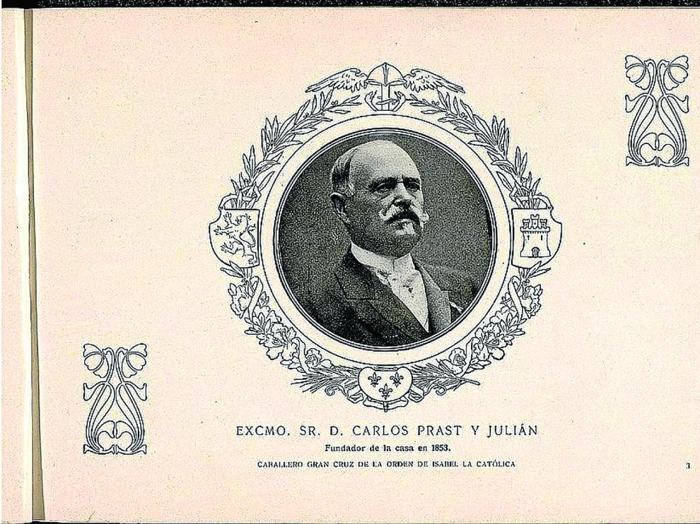 El turolense Carlos Prast Julián, fundador de la confitería madrileña Prast, 'hogar' del ratoncito Pérez.