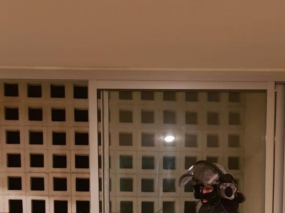 Foto publicada por los mossos en Twitter