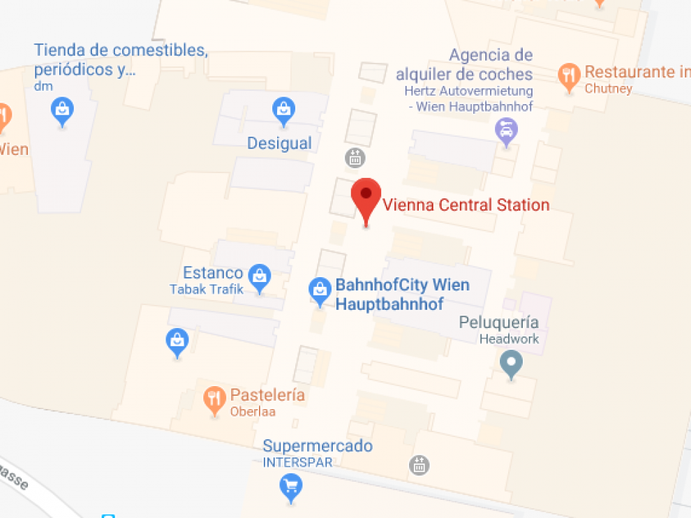 La joven fue apuñalada con un cuchillo de unos 20 centímetros, en la estación central de Viena.