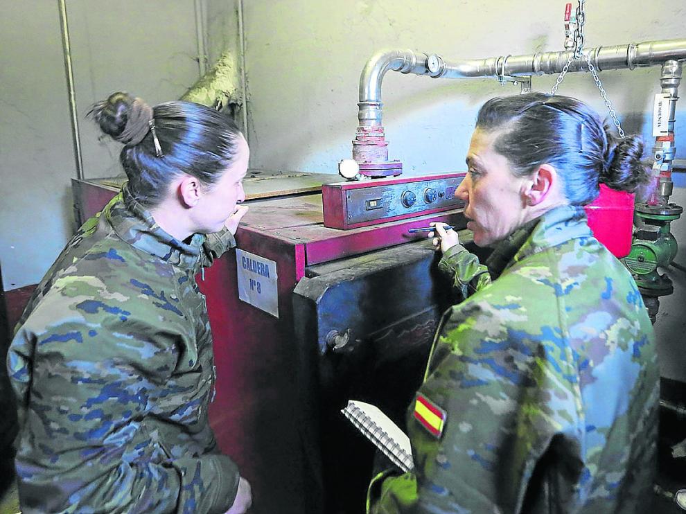 Las obras para poner en servicio el cuartel, tras un año cerrado, empezaron en enero de 2018.