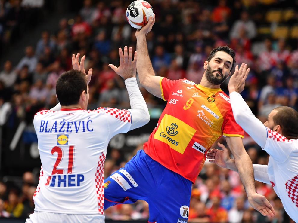 España 19 - Croacia 23.