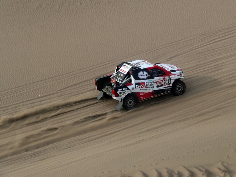 Este tercer trofeo para Al-Attiyah es el primero de Toyota.