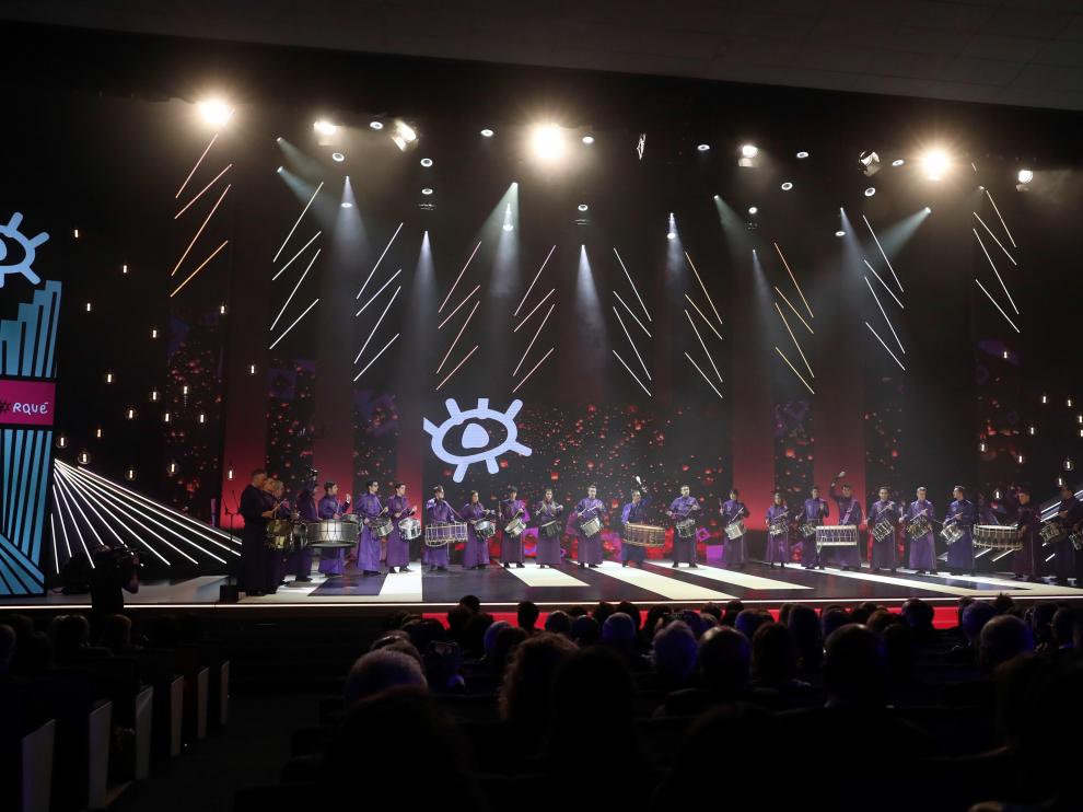 Un momento de la gala de los Premios Forqué, el pasado fin de semana en Zaragoza.