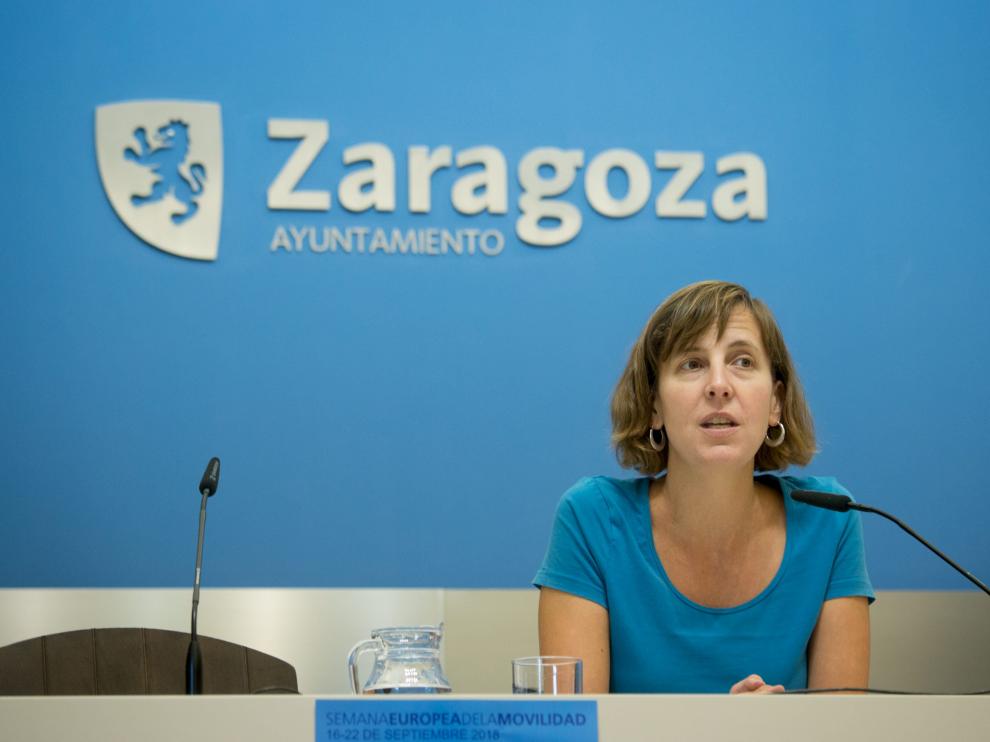 La concejala de Medio Ambiente y Movilidad, Teresa Artigas, en una imagen de archivo.