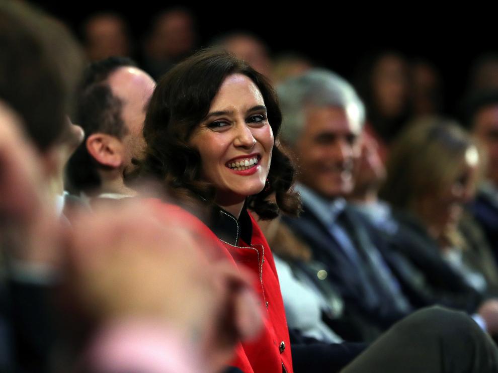 La candidata del PP, Isabel Díaz Ayuso, en imagen de archivo.