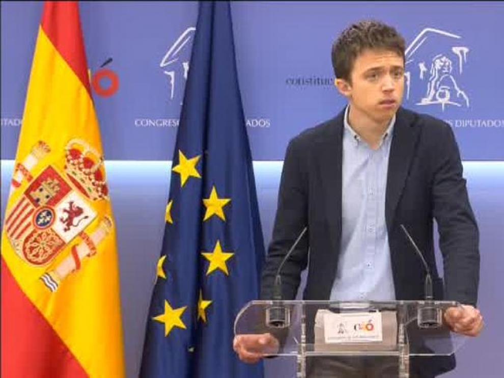 El candidato de Más Madrid a la Comunidad de Madrid, Íñigo Errejón, en una imagen de archivo.
