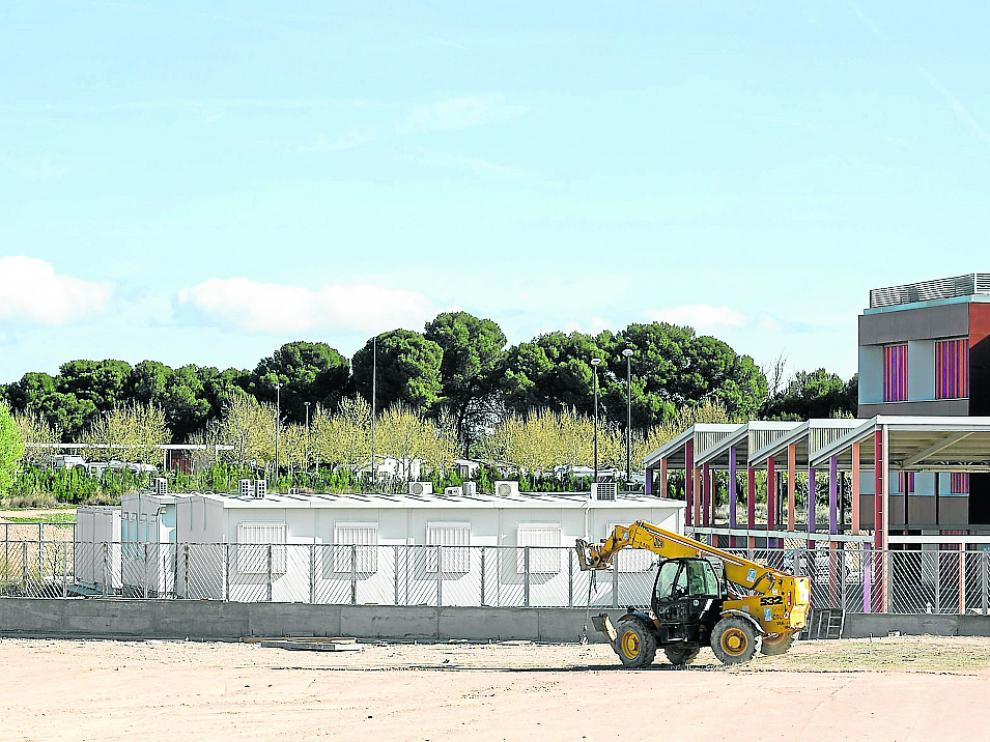 Los barracones del Rosales del Canal, aulas puente del Arcosur, se desmontaron el pasado abril